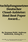 Wertschöpfungsnetzwerke Deutscher Cloud-Anbieter: Hmd Best Paper Award 2013 (2014)