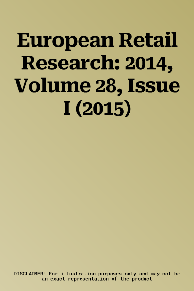 European Retail Research: 2014, Volume 28, Issue I (2015)