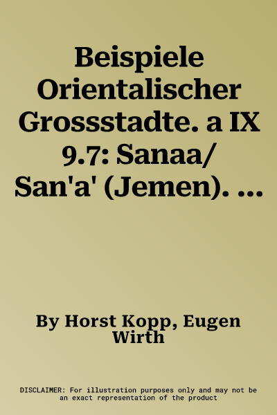 Beispiele Orientalischer Grossstadte. a IX 9.7: Sanaa/San'a' (Jemen). Funktionale Gliederung1: 6.250