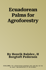 Ecuadorean Palms for Agroforestry