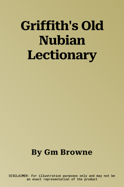 Griffith's Old Nubian Lectionary