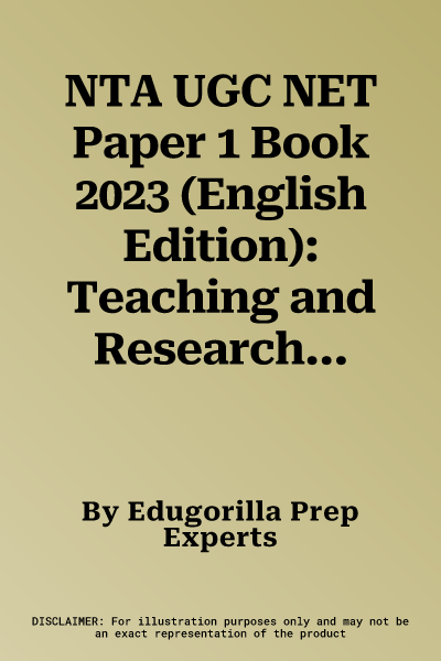 NTA UGC NET Paper 1 Book 2023 (English Edition): Teaching and Research Aptitude, Logical/Mathematical Reasoning - 20 Mock Tests (1000 Solved MCQs) wit