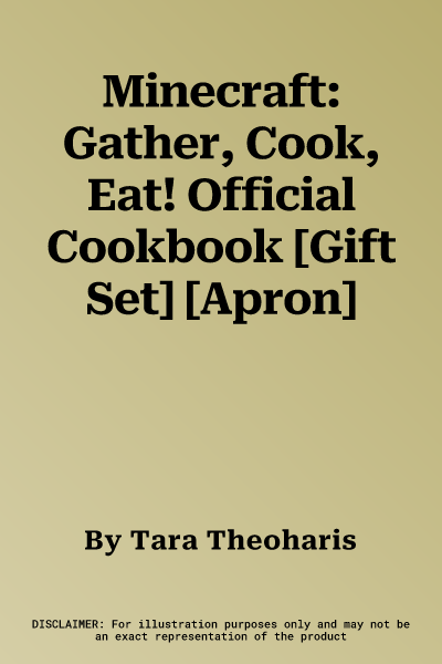 Minecraft: Gather, Cook, Eat! Official Cookbook [Gift Set] [Apron]