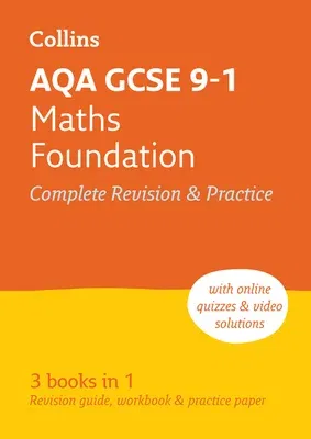 Collins GCSE Revision and Practice - New 2015 Curriculum Edition -- Aqa GCSE Maths Foundation Tier: All-In-One Revision and Practice