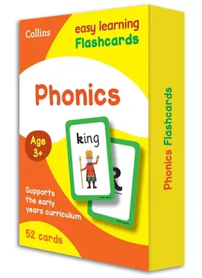 Phonics Flashcards: 52 Cards