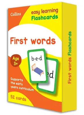 First Words Flashcards: 40 Cards