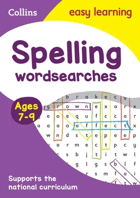 Spelling Word Searches: Ages 7-9