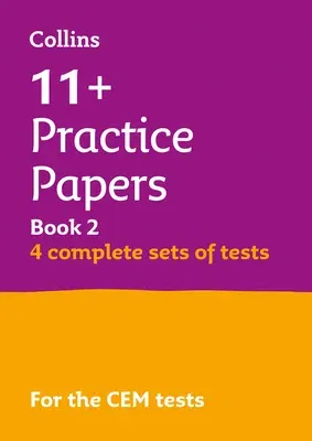 Collins 11+ - 11+ Verbal Reasoning, Non-Verbal Reasoning & Maths Practice Papers Book 2 (Bumper Book with 4 Sets of Tests): For the Cem 2021 Tests