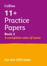 Collins 11+ - 11+ Verbal Reasoning, Non-Verbal Reasoning & Maths Practice Papers Book 2 (Bumper Book with 4 Sets of Tests): For the Cem 2021 Tests