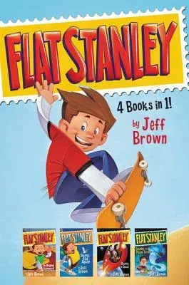 Flat Stanley 4 Books in 1!: Flat Stanley, His Original Adventure; Stanley, Flat Again!; Stanley in Space; Stanley and the Magic Lamp