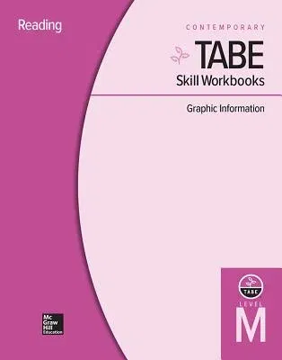 Tabe Skill Workbooks Level M: Graphic Information - 10 Pack