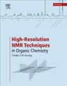 High-Resolution NMR Techniques in Organic Chemistry