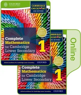 Complete Mathematics for Cambridge Secondary 1 Book 1: Print and Online Student Book