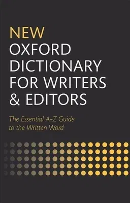 New Oxford Dictionary for Writers and Editors (Revised)