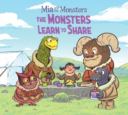 MIA and the Monsters: The Monsters Learn to Share: English Edition (English)