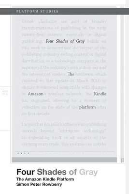 Four Shades of Gray: The Amazon Kindle Platform