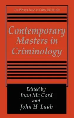 Contemporary Masters in Criminology (1995)