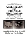 American and Chinese Perceptions and Belief Systems: A People's Republic of China-Taiwanese Comparison (1994)