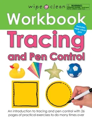 Wipe Clean Workbook Tracing and Pen Control: Includes Wipe-Clean Pen [With Wipe Clean Pen]