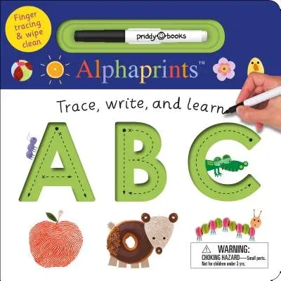 Alphaprints: Trace, Write, and Learn ABC: Finger Tracing & Wipe Clean