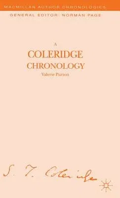 A Coleridge Chronology (1993)