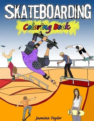 Skateboarding Coloring Book