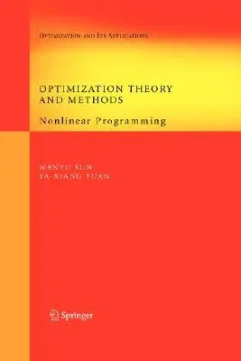 Optimization Theory and Methods: Nonlinear Programming (2006)