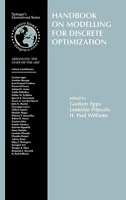 Handbook on Modelling for Discrete Optimization (2006)