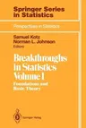 Breakthroughs in Statistics: Foundations and Basic Theory (1992. Corr. 2nd Printing 1993)