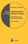 Mathematical Control Theory: Deterministic Finite Dimensional Systems (1998)