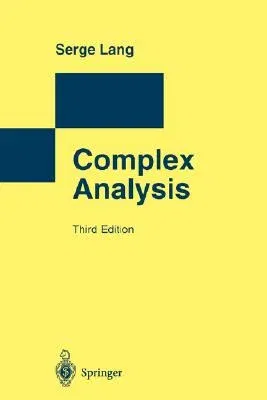 Complex Analysis (1999. Corr. 3rd Printing)