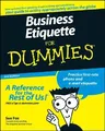 Business Etiquette for Dummies