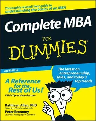 Complete MBA for Dummies