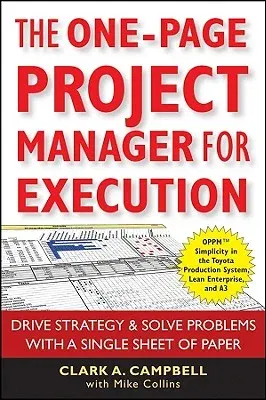 The One-Page Project Manager for Execution