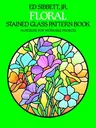 Floral Stained Glass Pattern Book