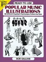 Ready-To-Use Popular Music Illustrations: 96 Different Copyright-Free Designs Printed One Side