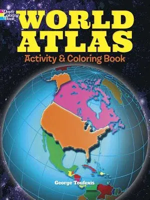 World Atlas Activity and Coloring Book