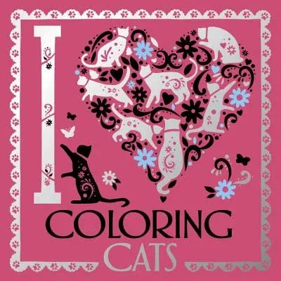 I Heart Coloring Cats