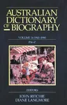 Australian Dictionary of Biography Volume 16: 1940-1980, Pik-Z