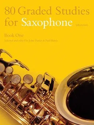 80 Graded Studies for Saxophone, Book One: (Alto/Tenor)