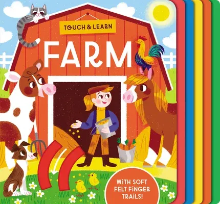 Touch & Learn: Farm: With Colorful Felt to Touch and Feel