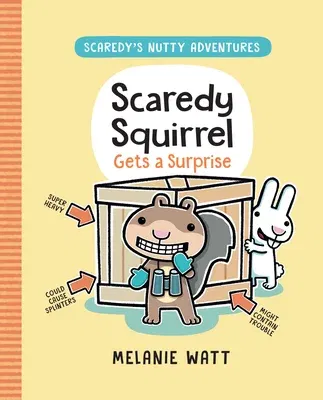 Scaredy Squirrel Gets a Surprise: (A Graphic Novel)