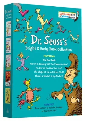 Dr. Seuss Bright & Early Book Collection: The Foot Book; Marvin K. Mooney Will You Please Go Now!; Mr. Brown Can Moo! Can You?, the Shape of Me and Ot