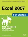 Excel 2007 for Starters: The Missing Manual: The Missing Manual