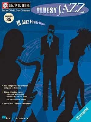 Bluesy Jazz: 10 Jazz Favorites [With CD (Audio)]