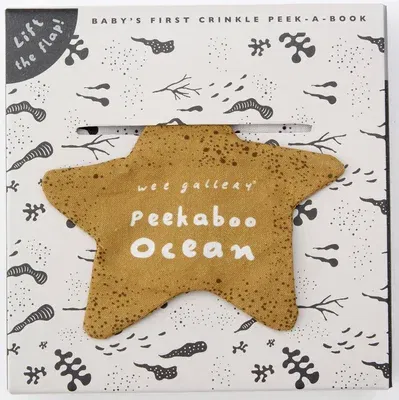 Peekaboo Ocean: Baby's First Crinkle Peek-A-Book - Lift the Flap!