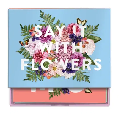 Say It W/Flowers Greeting Asso [With Envelope]