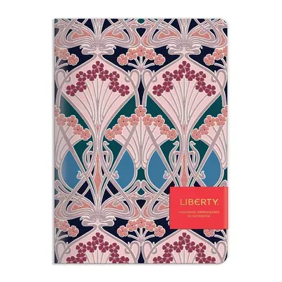 Liberty London Ianthe Handmade B5 Embroidered Journal