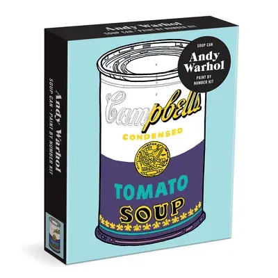 Andy Warhol Soup Can Paint by Number Kit