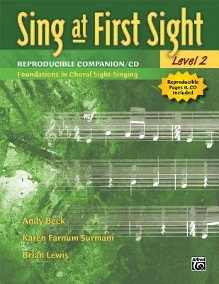 Sing at First Sight Reproducible Companion, Bk 2: Foundations in Choral Sight-Singing, Comb Bound Book & CD